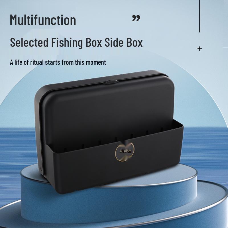 

Zhidin Waterproof ABS Fishing Box with Ergonomic Handle and Leak-Resistant Design 21.5CM*7.5CM*14.5CM
