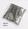 50PCS U Shaped Alloy Hairpins Waved Hair Clips Metal Black Bobby Pins Barrettes Bridal Hairstyle Tools Hairpin  Gifts