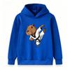 Kids Boys Girls Hoodie, Cute Capybara Taekwondo Karate Print Casual Pullover Sweatshirt for Children Daily Wear