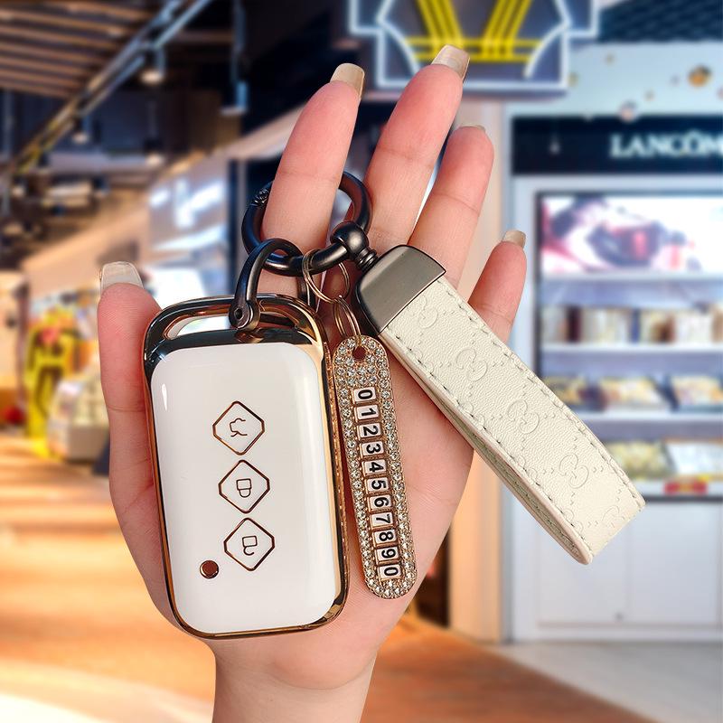High-End Protective Key Case Shell for 2022 Wuling Xingchi/Xingchen/Jiachen Models