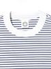 LIFE STORE by BEAMS TEE ORCIVAL Striped Crew Neck BMING S/S T-Shirt, Women's, White/Blue