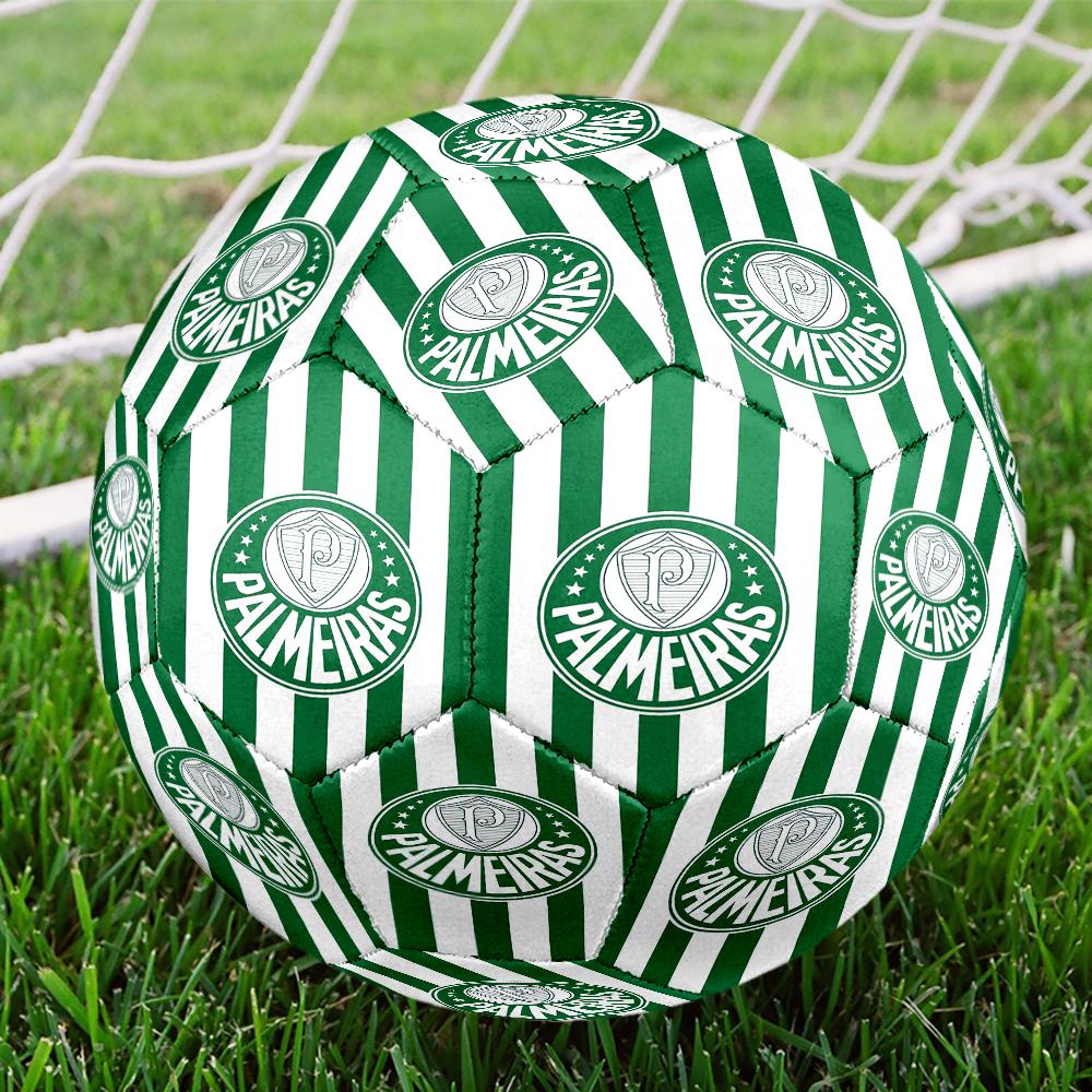 Palmeiras Theme Size 5 Soccer Ball, Suitable for Both Indoor and Outdoor Matches, a Gift Suitable for Everyone.