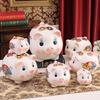 Unopenable Little Pig Ceramic Money Box - New Year Style for Kids
