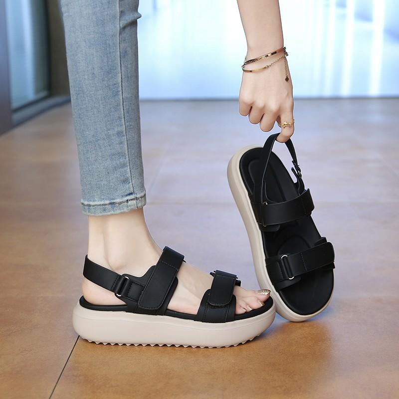 Fashion 2025 New Summer Sandals Travel Women Shoes New Sandal Sole Durable Sandal Ladies Outdoor Beach Slippers Platform Sandals