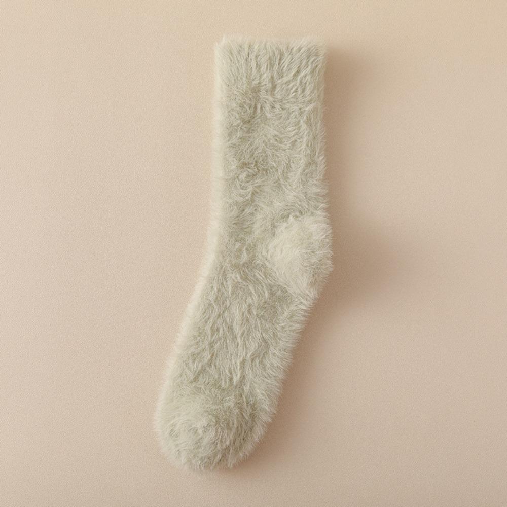Thickened Fur Socks Keep Warm Short Tube Stockings Soft Winter Socks Winter