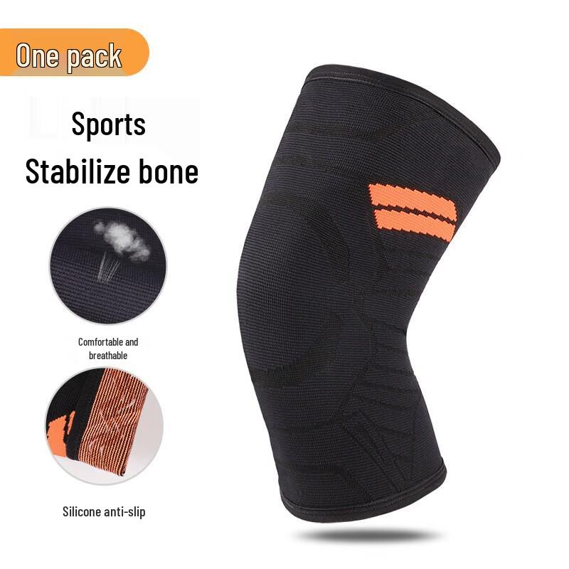 Yimai Unisex Anti-slip Breathable Knitted Sports Knee Brace