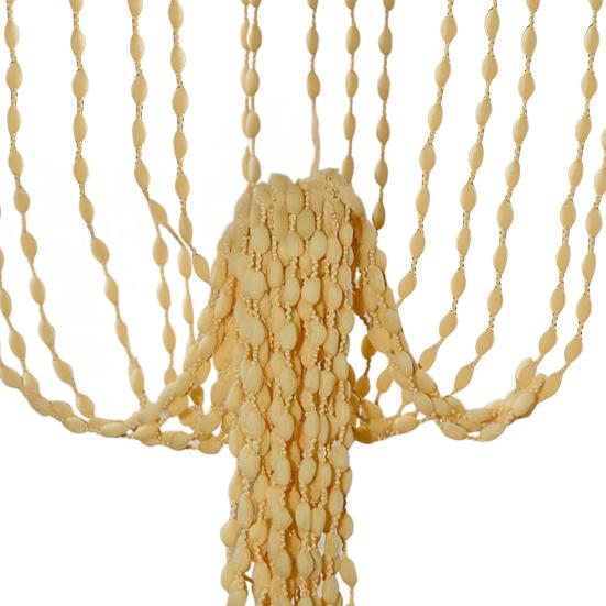 Door Curtain Beaded String Tassel Glitter String Curtains Room Dividers Curtain 100x200cm Lantern Shapes Door Curtain for Living Room Bedroom Closet