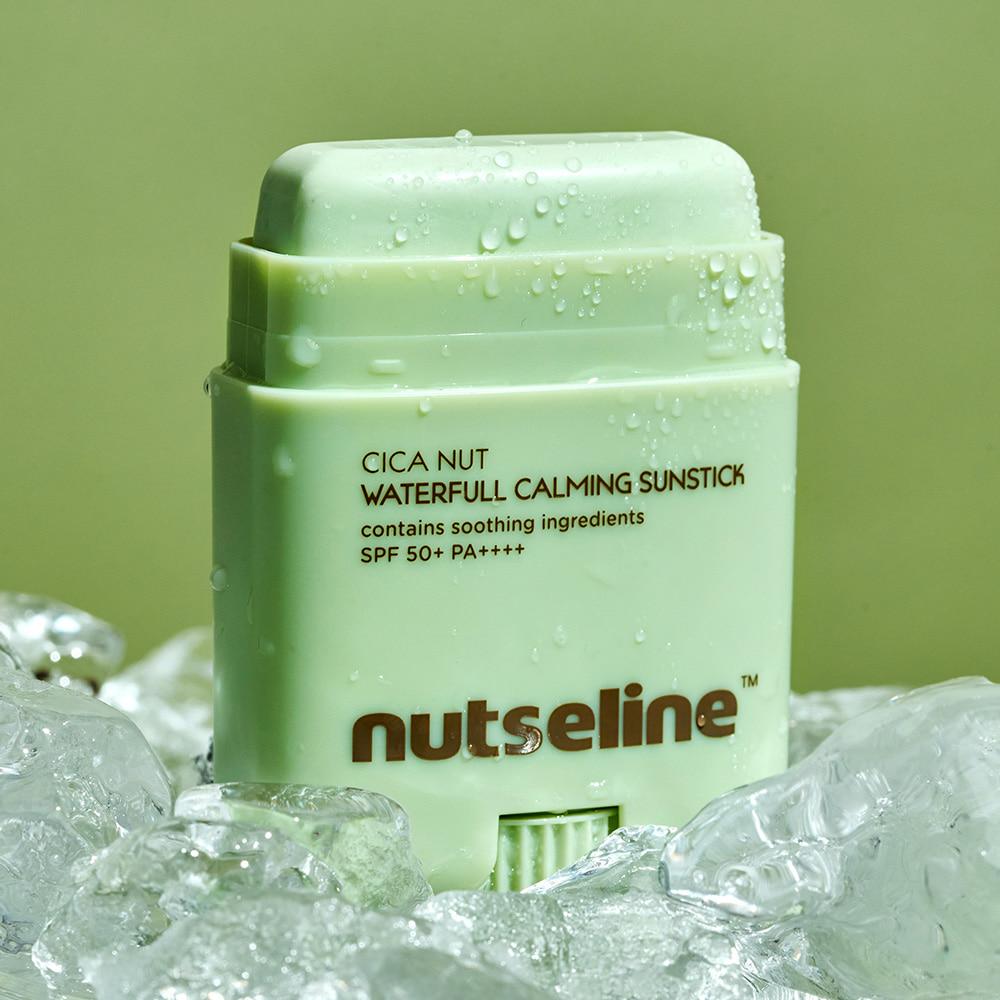 Nutseline Cica Nut Waterfull Calming Sun Stick SPF50+ PA++++ Soothing UV Protection 20g (purchase 3ea, 20% down, Cica Ample gift)