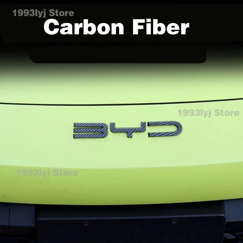 For BYD Seagull 2025 2023 2024 Styling Plastic Rear Emblem Front Grille Badge High-end Decals Auto Exterior Decoration