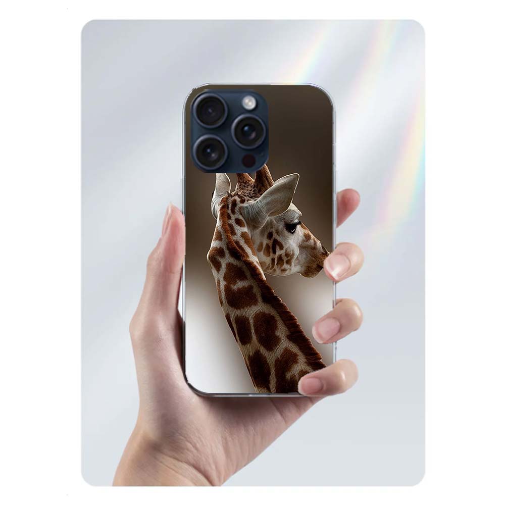 Giraffes Have Long Necks Clear Phone Case For Iphone 17 Air 16 Pro Max 15 Pro 14 Plus 17E 16E 11 13 12 Mini Cover Cases Fundas C