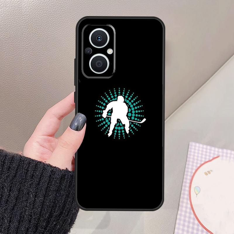 Ice Hockey Rink Sport Funda For OPPO Reno 10 11 12 13 14 Pro 8 7 Lite 11F 12F 13F 14F OPPO Find X8 X5 X6 X9 Pro Case
