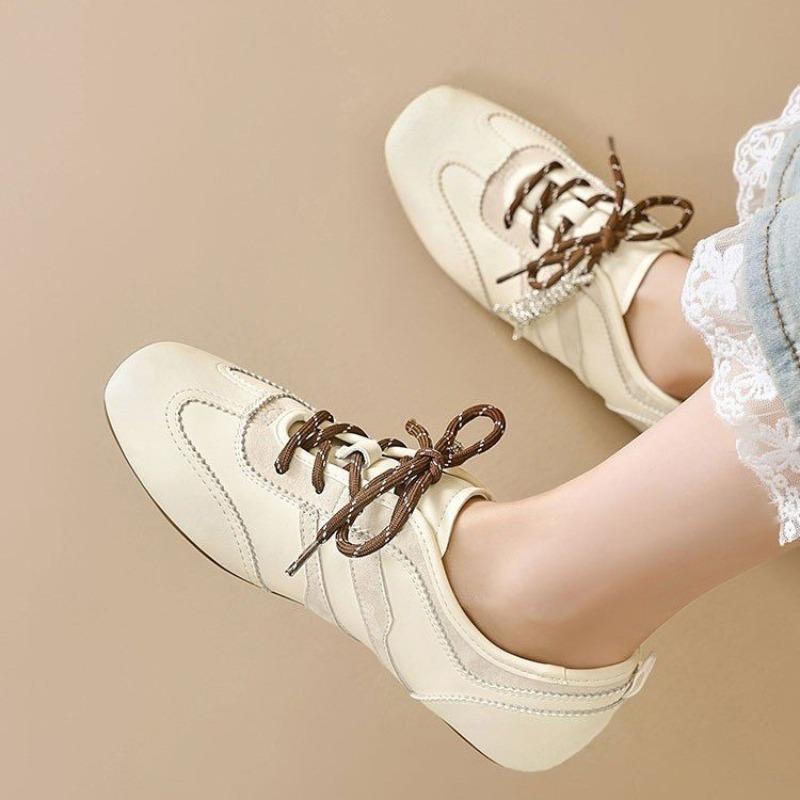 Fashion Dexun Shoes Women's 2025 New Autumn Versatile Casual Flat Shoes