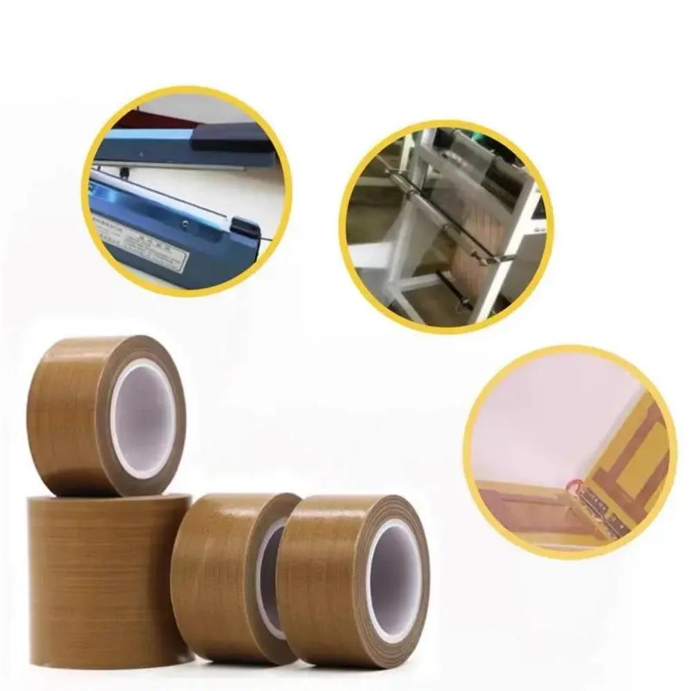 10M PTFE High Temperature Resistance Tape 300° C Insulation Adhesive Sealing Machine Self-adhesive Waterproof Insulation Tape