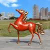 Realistic Fiberglass Horse Sculpture