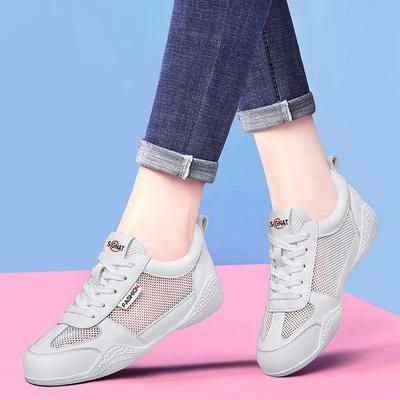 Spring New Women's Shoes Mesh Breathable Board Shoes Women's Versatile Casual Shoes Light Sports Shoes Small White Shoes