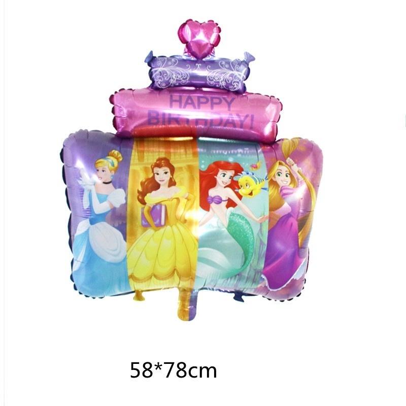 Explosive Super Large Crown Heart-shaped Balloon Decoration Girl Pink Princess Theme Party Pink