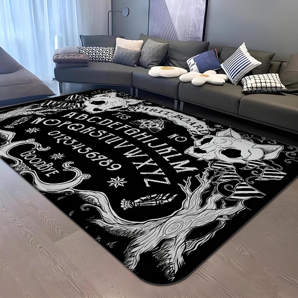 Ouija Board Long Rugs Nordic Style Home Doormat Bathroom-Toilet Mats Bedroom Bedside Area Rugs