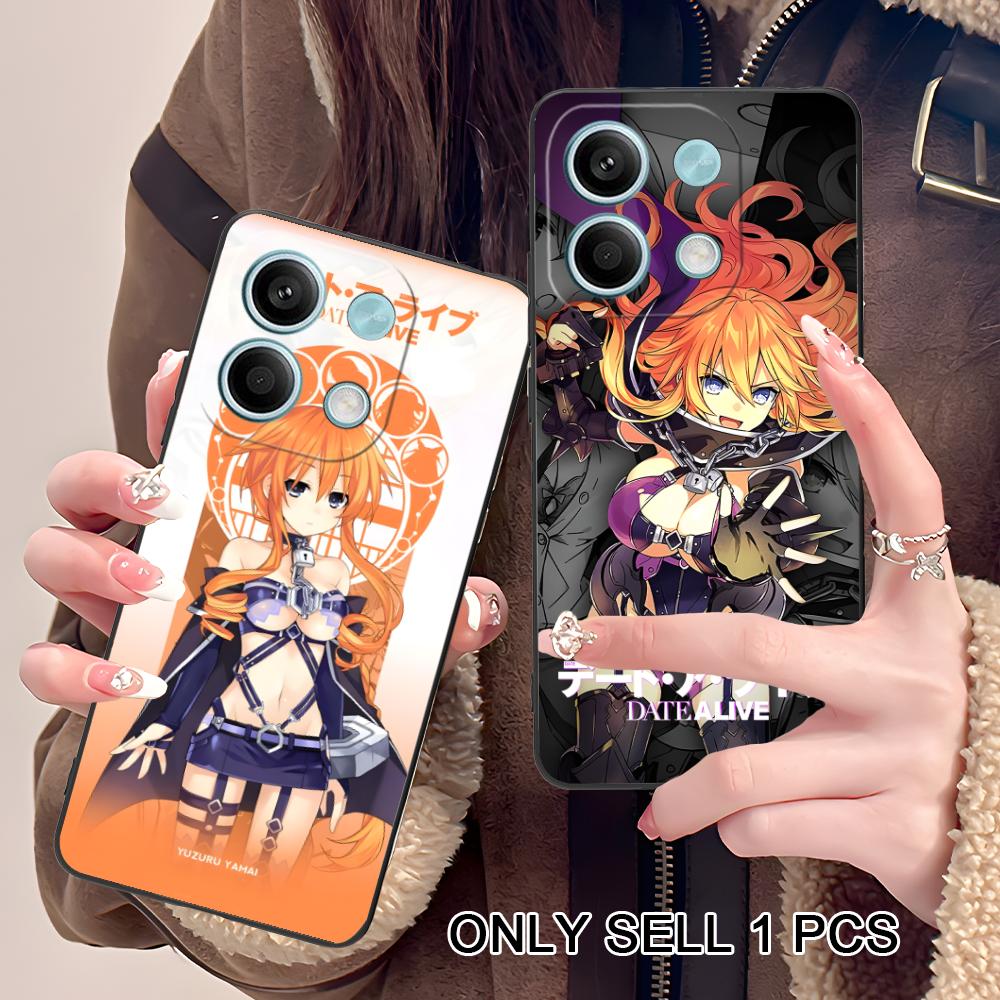 Date a Live Yamai Kaguya Matte TPU Mobile Phone Case for POCO M7 M6 M5 M4 M3 X7 X6 X5 X4 X3 Pro GT 5G Colorful Printing Cover