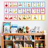 COCHIE Boho Alphabet for Classroom Wall Decorations Kindergarten Preschool, Alphabet Number Line Posters Bulletin Board Set of 12, Back to School ABC