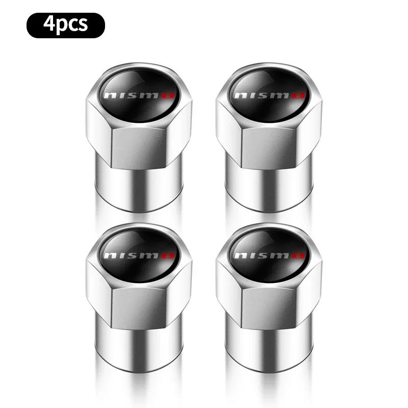 Car Styling Wheel Tires Covered with Automobile Universal Tube Tire Air Valve Cap Dustproof for Nissan NISMO Tiida Teana GTR GTR