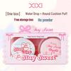 XIXI Doppelt verwendbarer erweiterbarer Make-up-Schwamm, 2er-Pack - Runder Wassertropfen Make-up-Schwamm