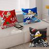 PC Classic Anime SSonic Characters Pillow Cushion Cover Pillowcase Living Room Sofa Home Decor Customized