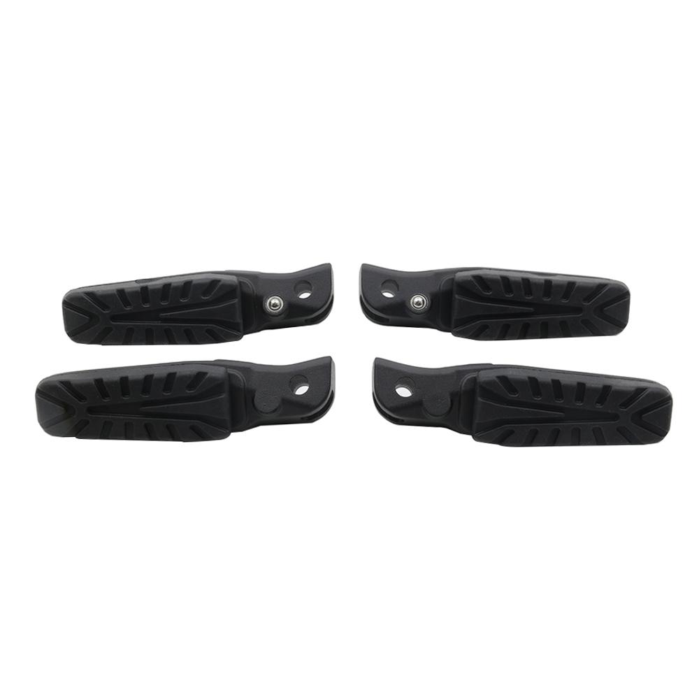 Motorcycle Front Rear Footrest Foot Pegs Pedals For DUKE 250 390 RC390 2019-2024 Duke250 Duke390 Footpegs With Rubber Cover