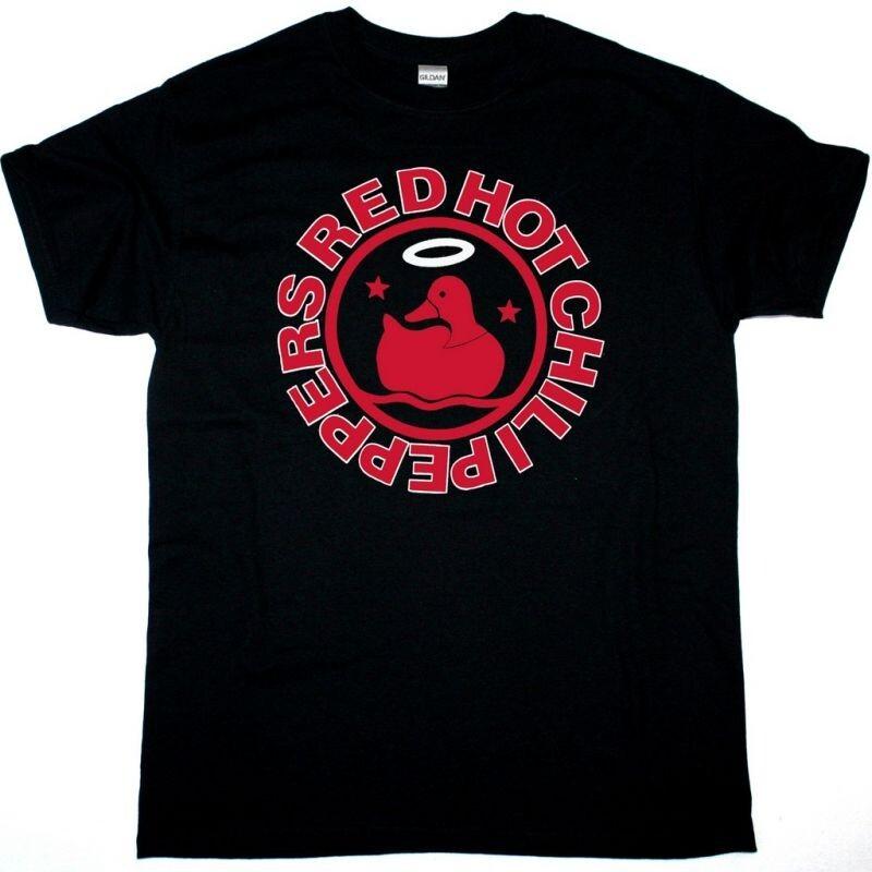 

Vtg RED HOT CHILI PEPPERS BAND Heavy Cotton Black T Shirt TR219 Unisex T-Shirt M