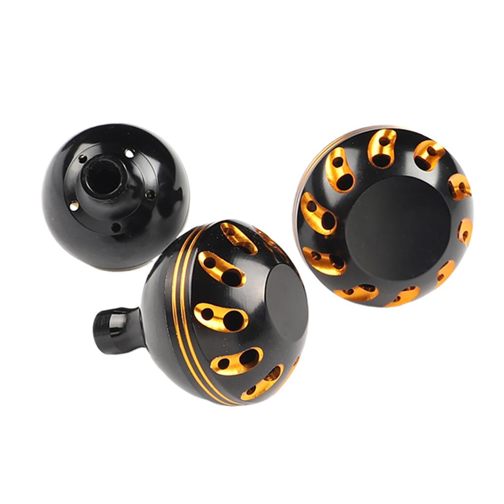 Aluminum Alloy Fishing Line Wheel Handle Knob Grip Spinnings Reel Power Knob Fishing Reels Accessories Easy to Use