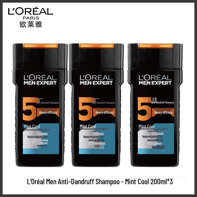 L Oréal Men Expert Mint Cool Anti-Dandruff Shampoo