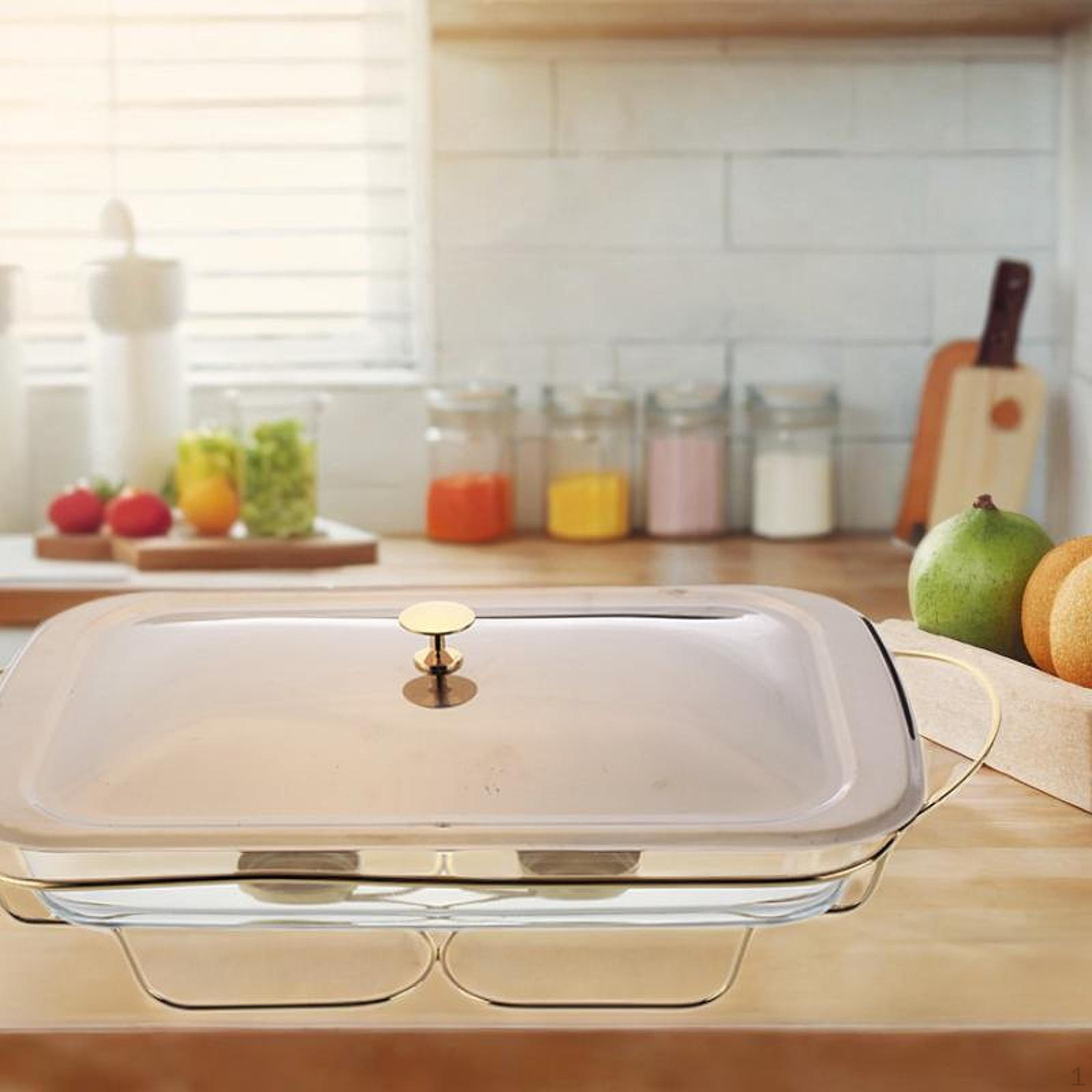 

Подогреватель еды для шведского стола, сковорода для рыбы на гриле, 2,2 л, сервировочный поднос для жарки на свадьбу золотой