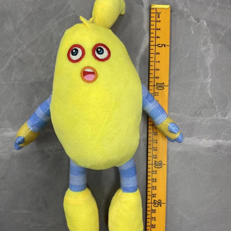 Cute My Sing Monster Plush Toy Soft Monster Stuffed Toy Wubbox Furcorn Character Japanese Style Cute Cartoon Game Doll Suitable for Children and Fans