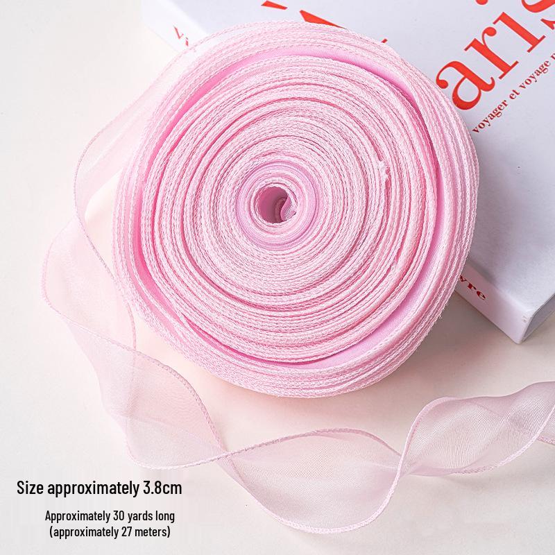 Elegant Fishtail Silk Ribbon for Cake and Bouquet Decoration