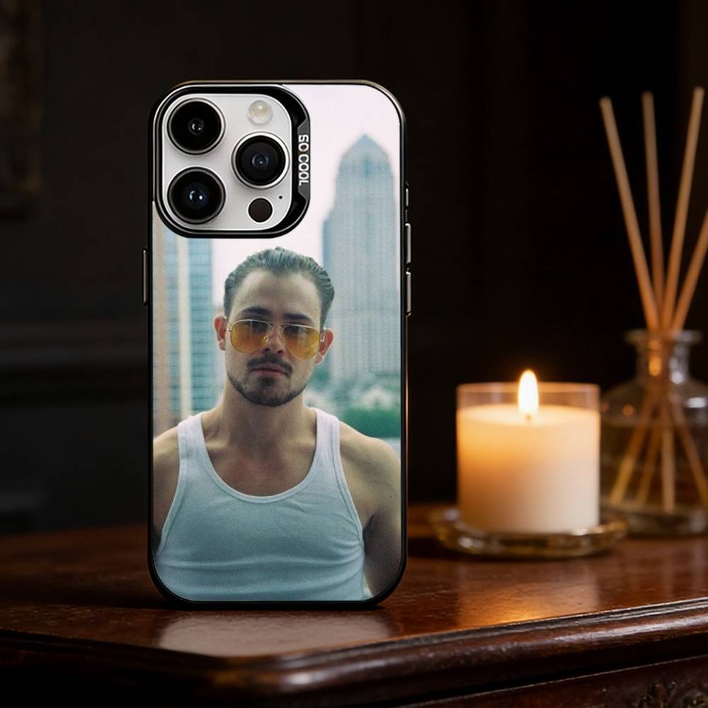 

Dacre Montgomery Phone Case For iPhone 17 16 15 14 13 12 11 Pro Max Plus Silver Matte Black Cover iPhone17promax