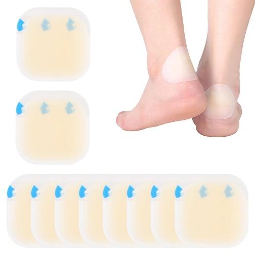 VitalBloom Foot Protection Pads, 10-Pack, Prevents Eversion, Inversion, and Blisters, Waterproof Shoe Tape, Protects the Soles of Your Feet, and More,