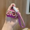 Mini Braided Rope Keyring Creative Bag Charm Delicate Diver Goggles Keychain  Party Favor