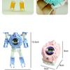 Children's Deformation Watch King Kong Robot Cartoon Elementary School Pupils Diy Toy Boy Girl Electronic Watch Gift