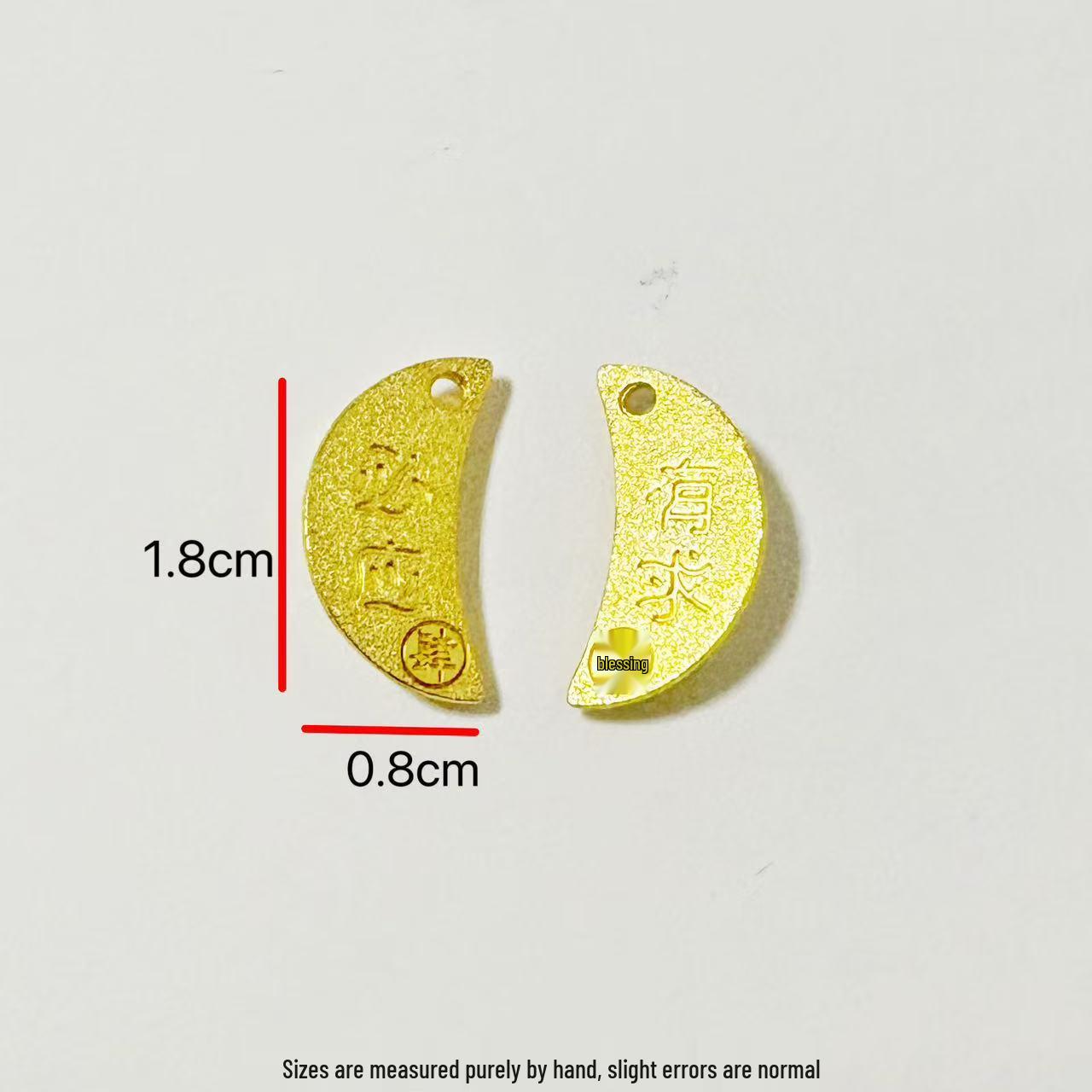 Позолоченный Подвеска-Луна Украшение Сплав Ювелирные изделия Подарок Фигурка Single - A