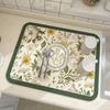 Diatomaceous Earth Non-Slip Mat Kitchen Draining Mat Heat Insulation Coaster Water Absorption Mat