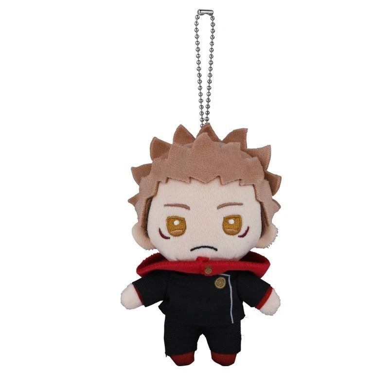 12cm Anime Jujutsu Ryomen Sukuna Plush Doll Pendant JJK Itadori Yuji Stuffed Toy Fan Collect Peripherals Toys Birthday Gift