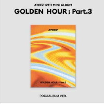 ATEEZ - 12th Mini Album - GOLDEN HOUR Part.3 (1Poca VER) - Release Date  2025-06-13