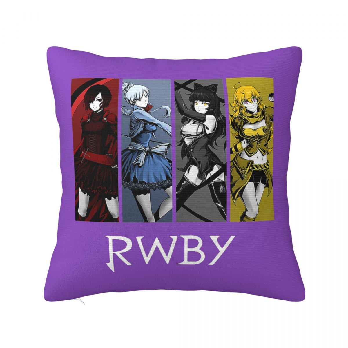

Neopolitan Rwby Anime Square Pillowcase Cushion Cover Pillow Case Throw Pillow Cover for Home Bedroom Car 12x12Inch