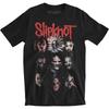 Slipknot Bereit für die Hölle 2014-2015 Tour (T-Shirt mit Rückendruck Slim Fit Unisex T-Shirt