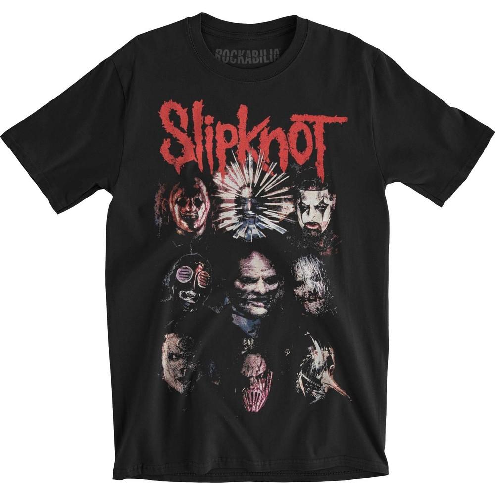 Slipknot Prepare For Hell 2014-2015 Tour (Back Print Slim Fit T-shirt Unisex T-Shirt XXXL