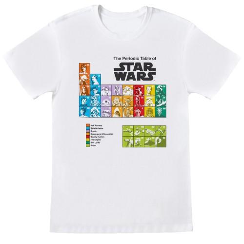 Star Wars Unisex Adult Periodic Table T-Shirt