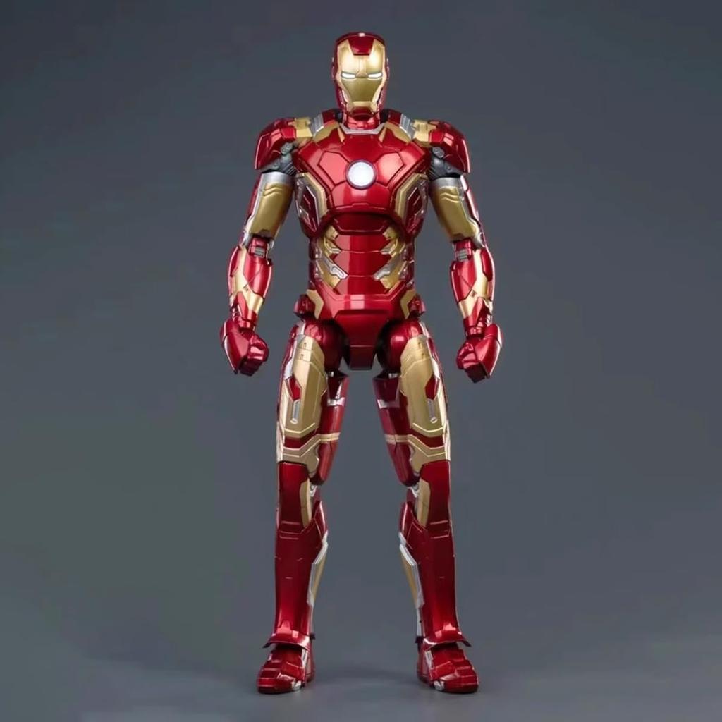 HiPlay Fondjoy Iron Man MK43 1/7 Scale Pre-Colored Plastic Model Kit, Approximately 260mm Tall