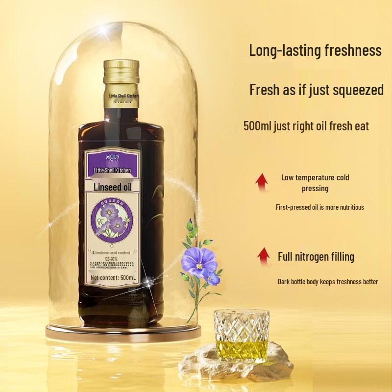 Crest Dual-Color Whitening Toothpaste & Betis Flaxseed Oil Gift Set