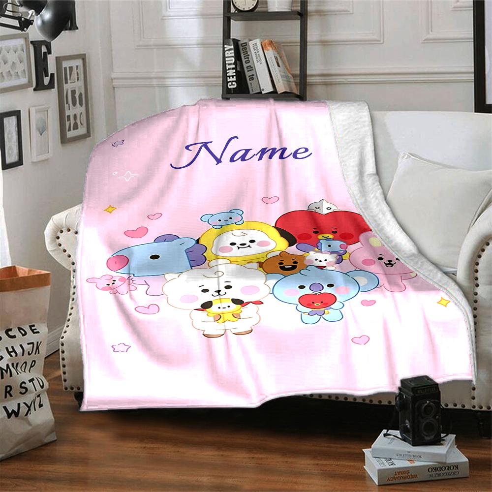 Custom Name "Night Ops: Shadow Warrior" Blanket for Couch & Bed, Plush Cozy Fuzzy Blanket Super Soft & Warm Blankets for Fall and Winter. 0908201