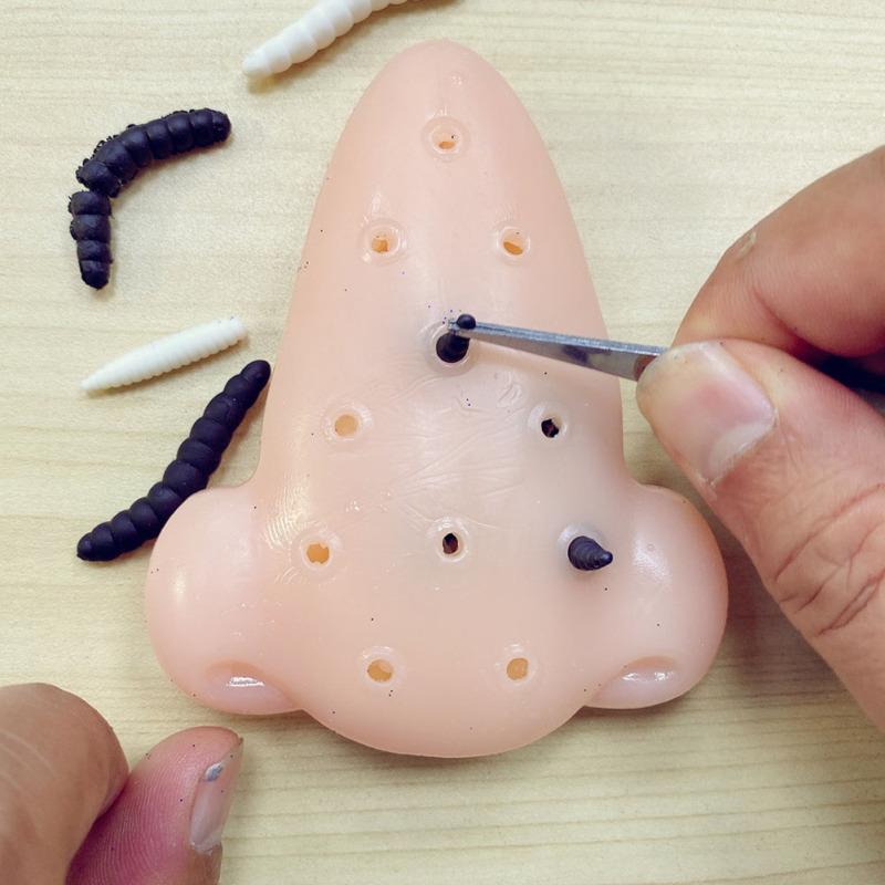New! Pimple Popping Blackheads Remover Toy Funny Acne Squeezing Trick Game Anxiety Relief Decompression