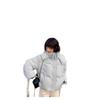 Winter new down cotton-padded women's short loose casual thickened hooded cotton-padded jacket bread jacket